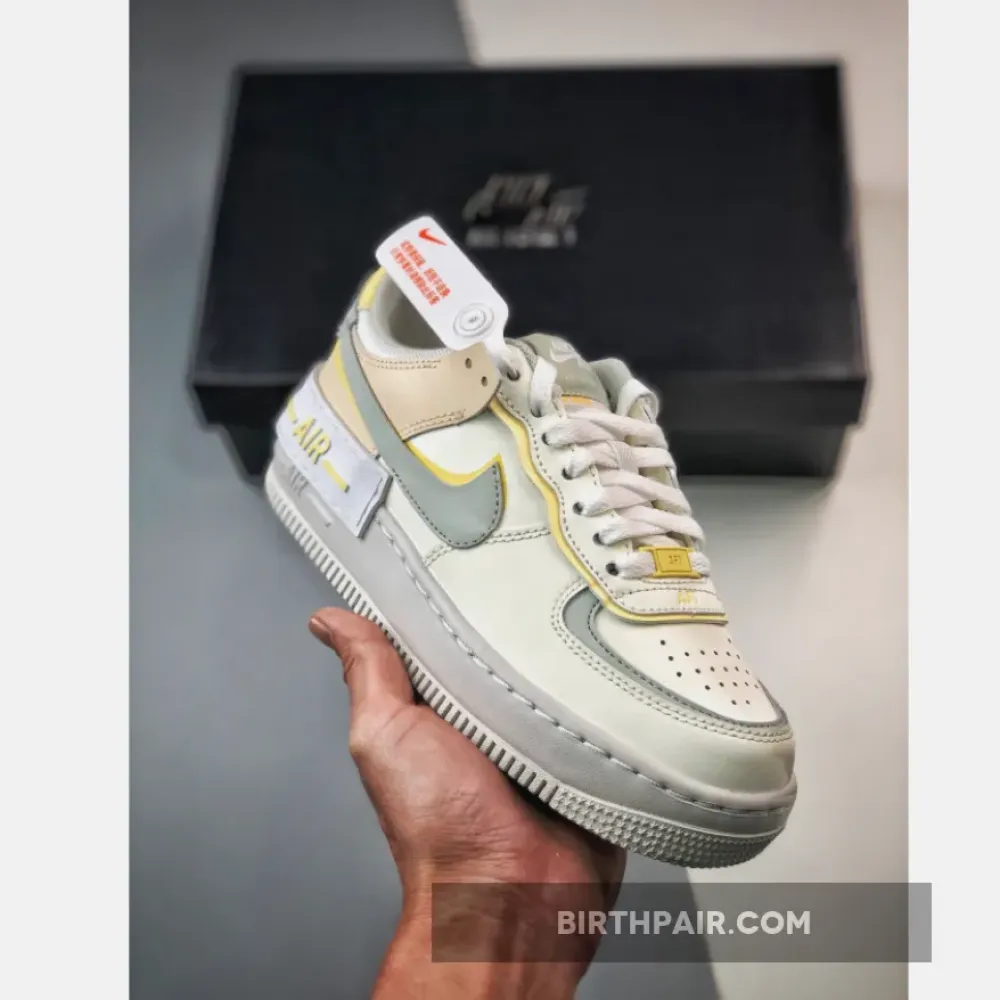 Nike Air Force 1 Shadow Sail/Light Silver-Citron Tint DR7883-101 VS-TURRQCA