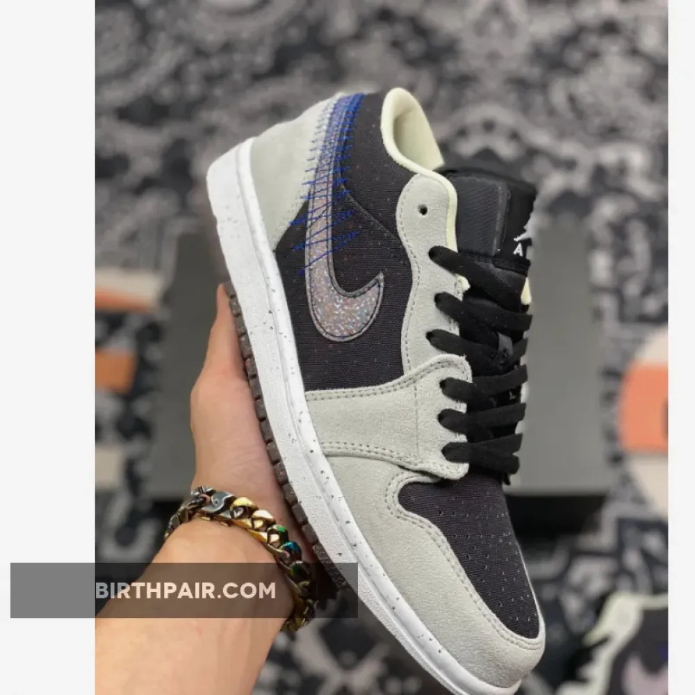 Air Jordan 1 Low ‘Crater 2021’ Grey Black VS-JYBRUI7