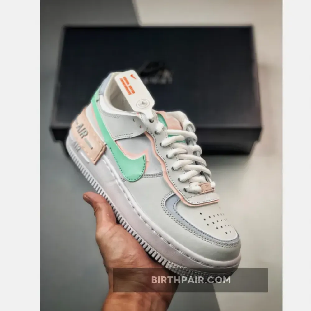 Nike Air Force 1 Shadow “White/Atmosphere-Mint” VS-EDATDKA