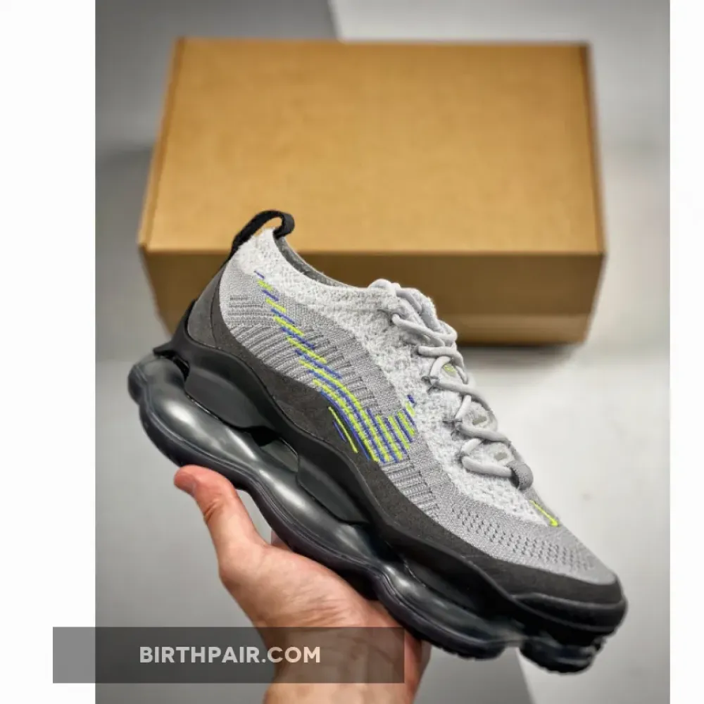 Nike Air Max Scorpion Wolf Grey/Volt-Dark Smoke Grey DJ4701-002 VS-QXT48WH