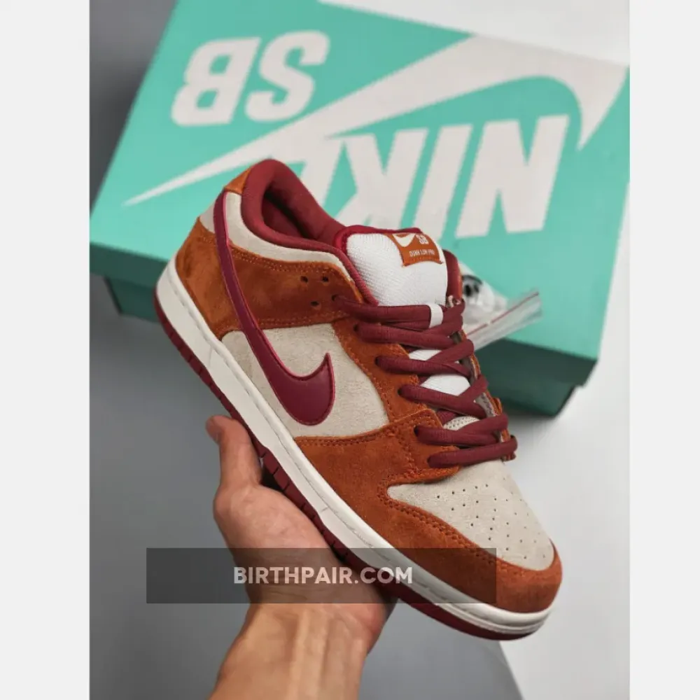 Nike SB Dunk Low Pro Dark Russet BQ6817-202 VS-TDTH3LV