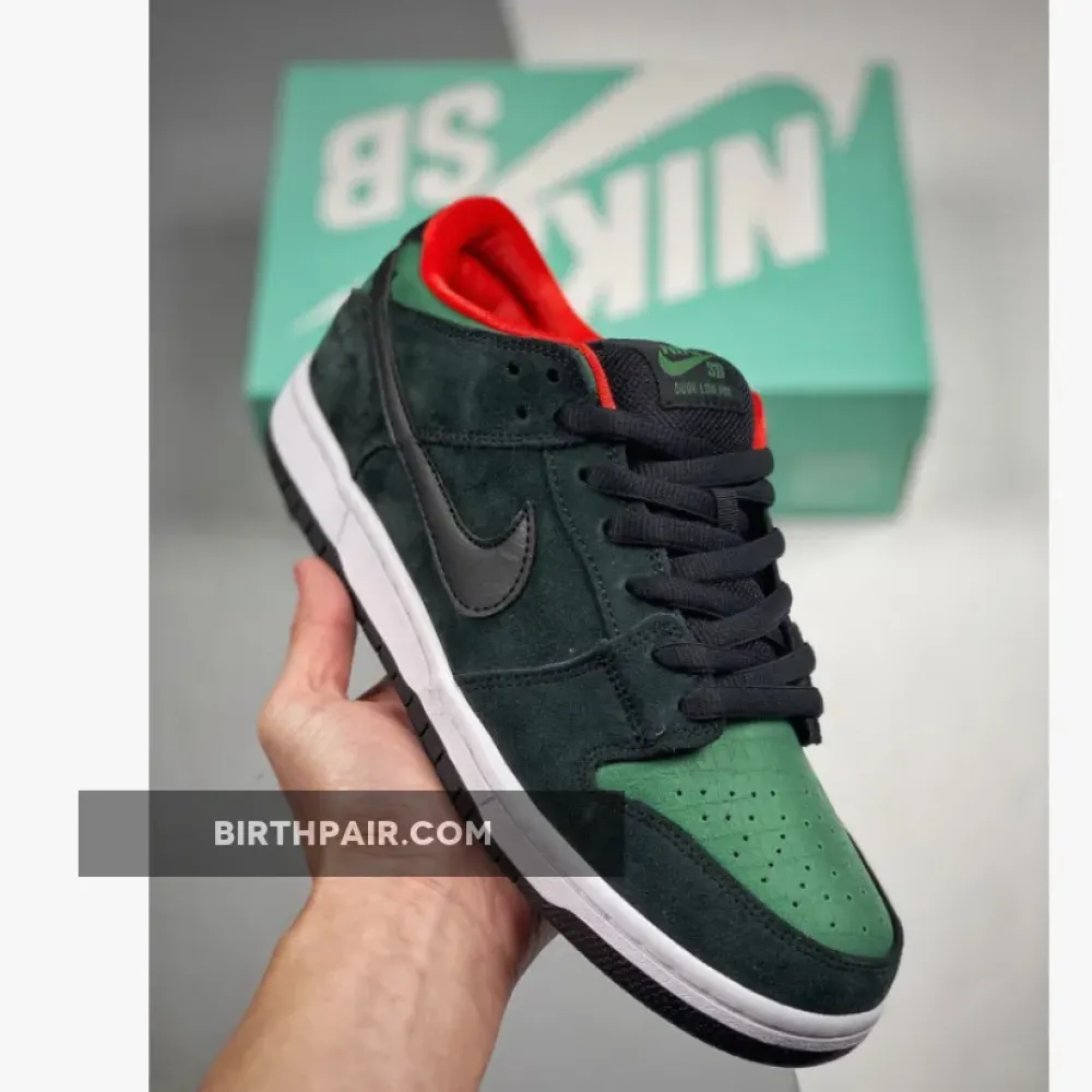 Nike SB Dunk Low Pro “Reptile” Black George Green VS-EJD6KUS