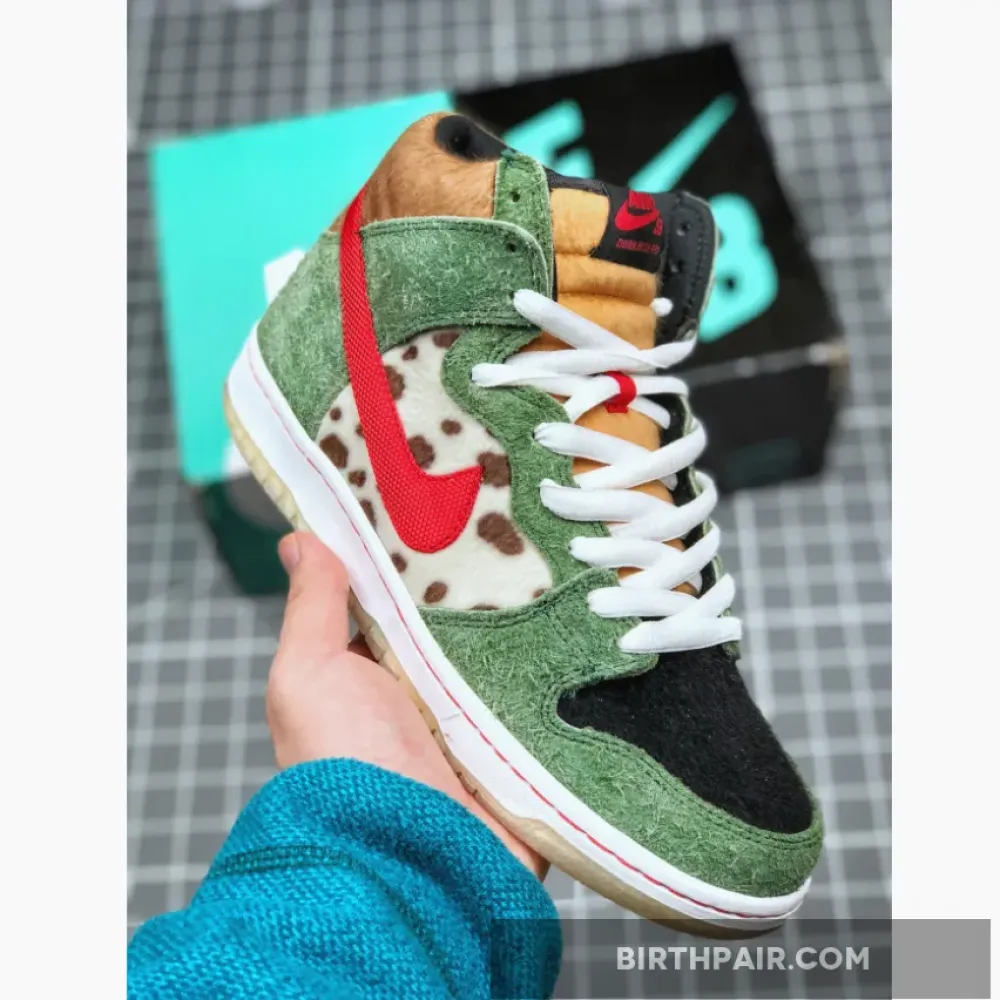 Nike SB Dunk High ” Dog Walker” Multicolor BQ6827-300 VS-K4EVG7A