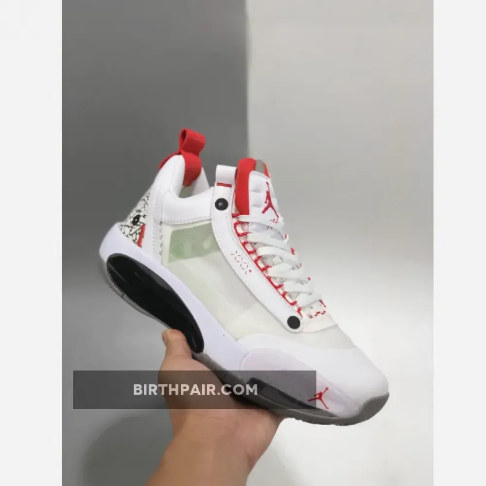 Air Jordan 34 Low ” White Cement” CZ7747-101 VS-RA5LWGN
