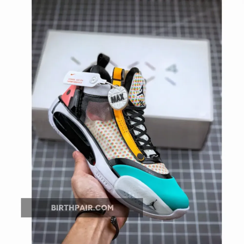 Air Jordan 34 Low ” Guo Ailun” CZ7748-100 VS-MJ5PUFO