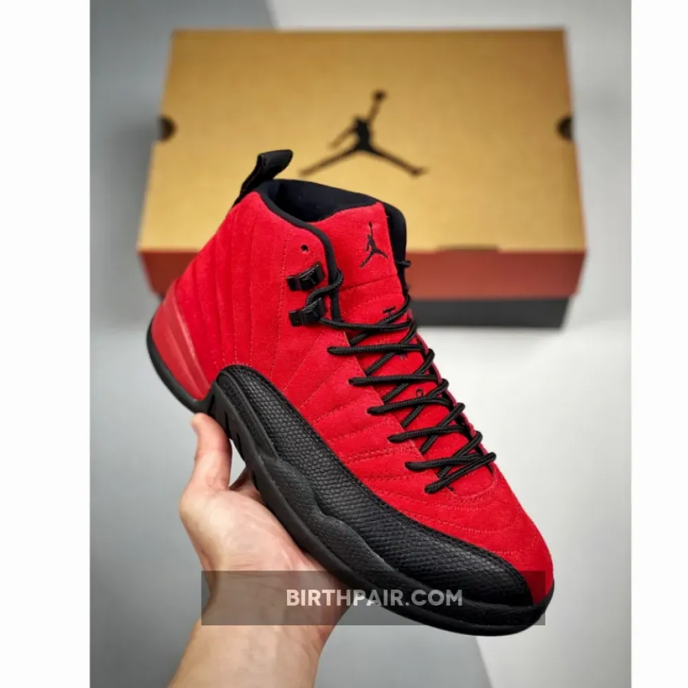 Air Jordan 12 ‘Reverse Flu Game’ Varsity Red/Black VS-BFK2JPT