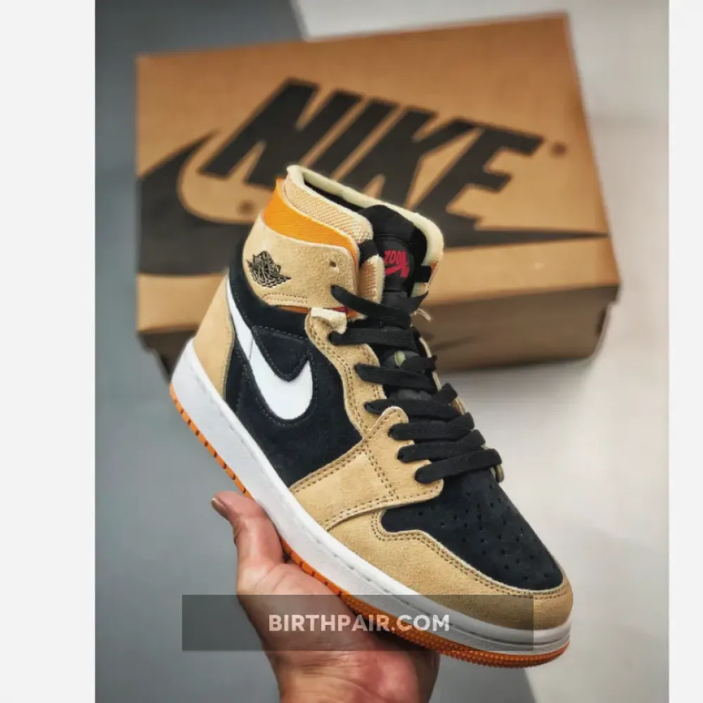 Air Jordan 1 Zoom CMFT ” Pumpkin Spice” CT0978-200 VS-3XACHMF