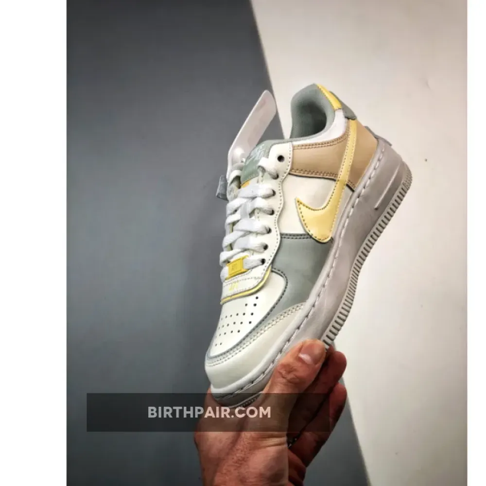 Nike Air Force 1 Shadow Sail/Light Silver-Citron Tint DR7883-101 VS-TURRQCA