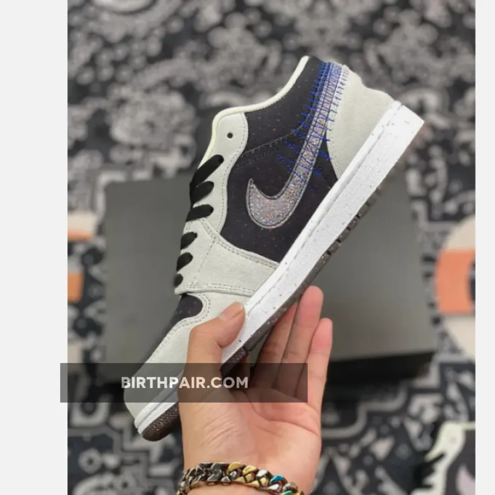 Air Jordan 1 Low ‘Crater 2021’ Grey Black VS-JYBRUI7