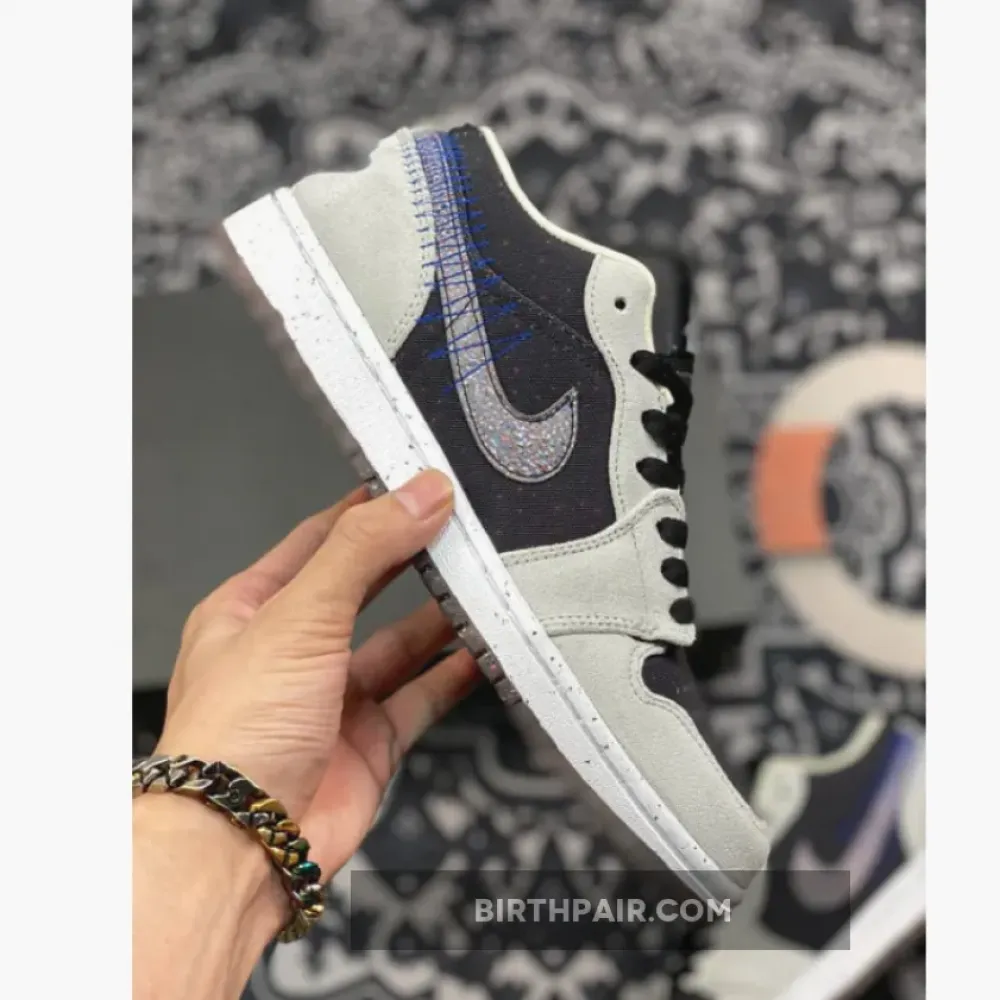 Air Jordan 1 Low ‘Crater 2021’ Grey Black VS-JYBRUI7