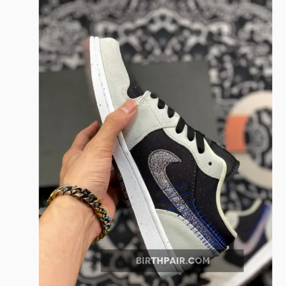 Air Jordan 1 Low ‘Crater 2021’ Grey Black VS-JYBRUI7