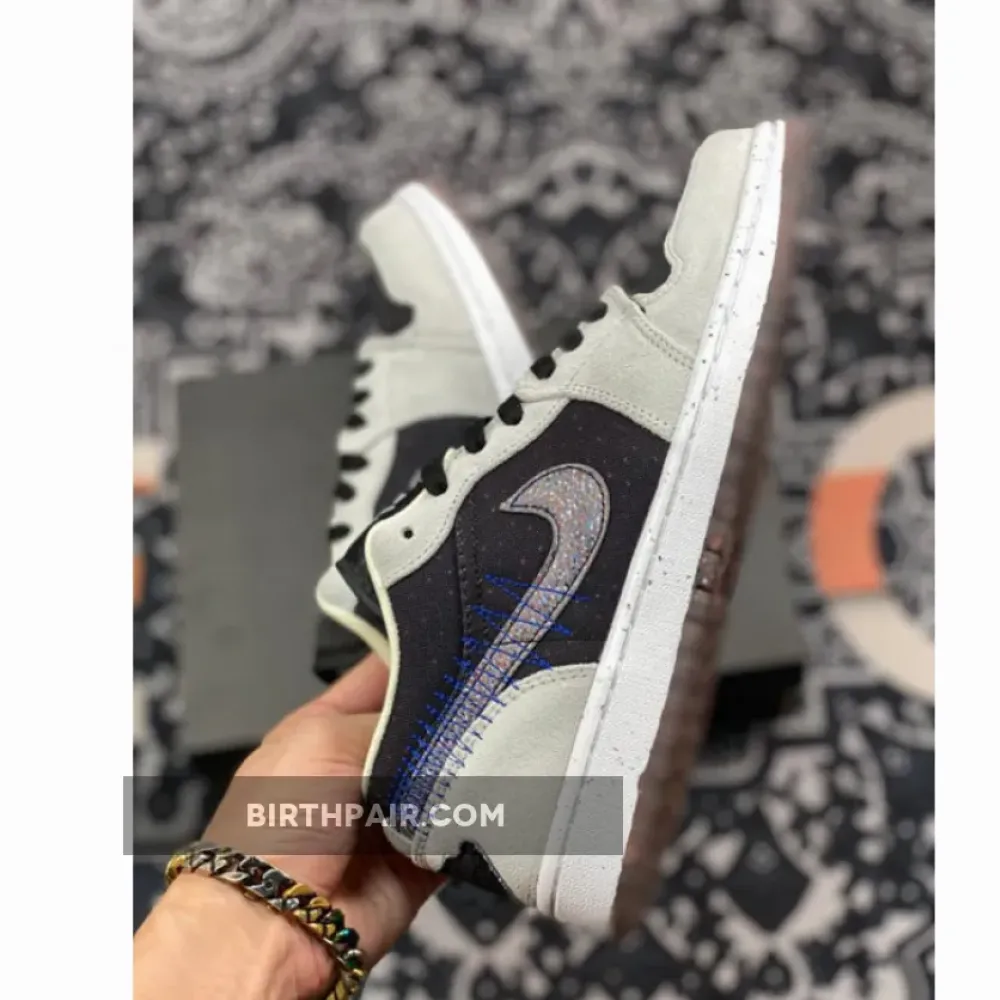 Air Jordan 1 Low ‘Crater 2021’ Grey Black VS-JYBRUI7