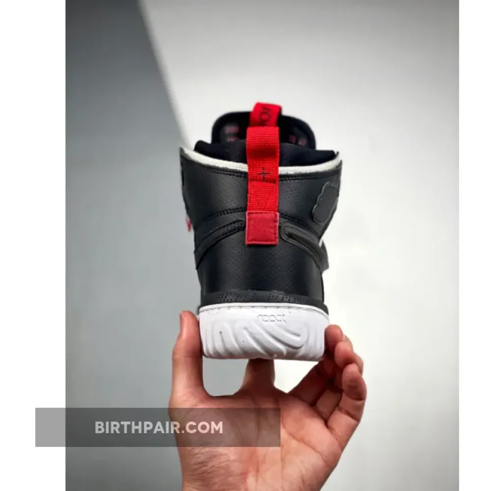 Air Jordan 1 High React White/Black-Red VS-3AOKL4U