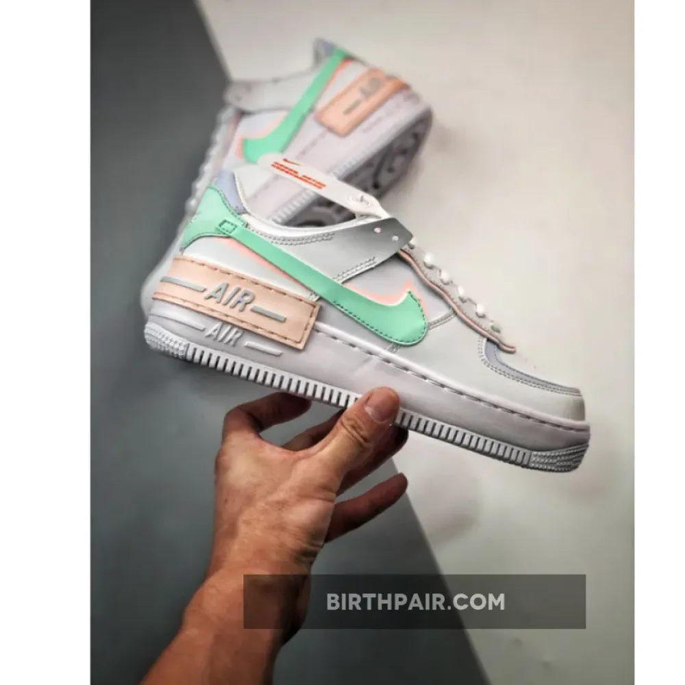 Nike Air Force 1 Shadow “White/Atmosphere-Mint” VS-EDATDKA