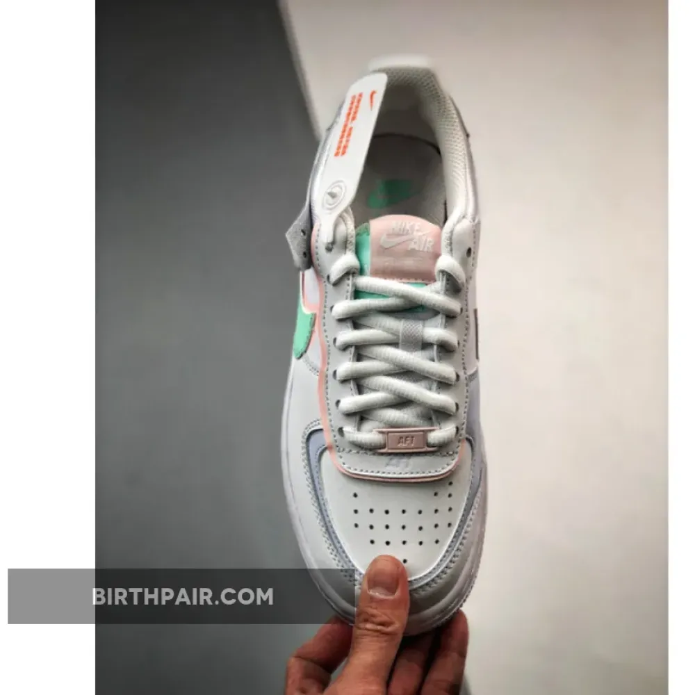 Nike Air Force 1 Shadow “White/Atmosphere-Mint” VS-EDATDKA