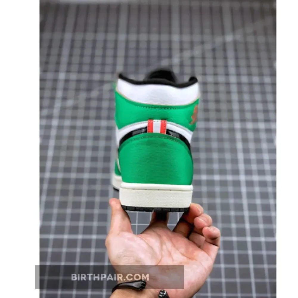 Air Jordan 1 High OG Lucky Green/White-Sail-Black VS-KZ8BYNB
