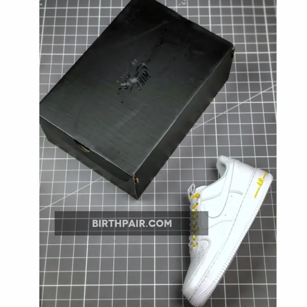 Nike Air Force 1 ” 07 Lux White/Chrome Yellow VS-5V1D3G1