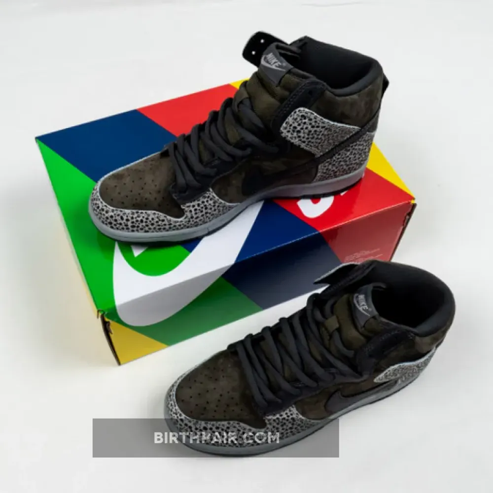 Nike Dunk High Safari Sable Green 306968-201 VS-4GW4E5T