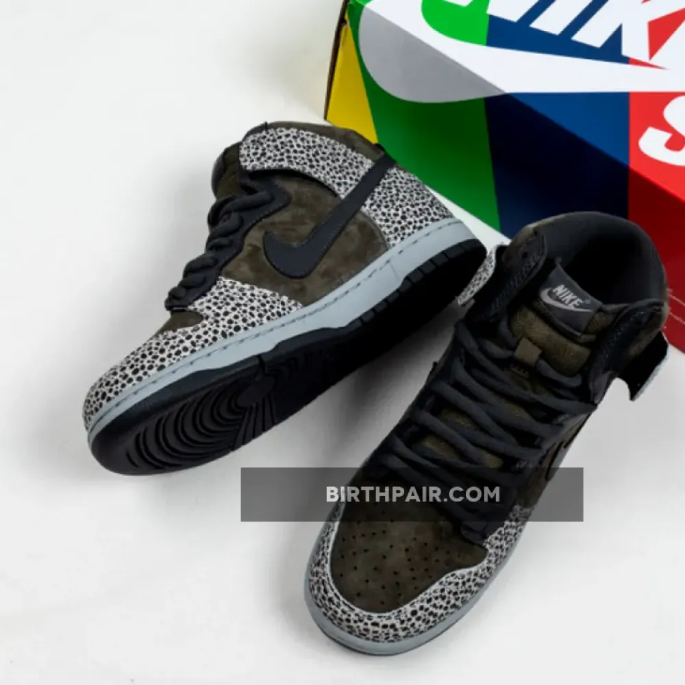 Nike Dunk High Safari Sable Green 306968-201 VS-4GW4E5T
