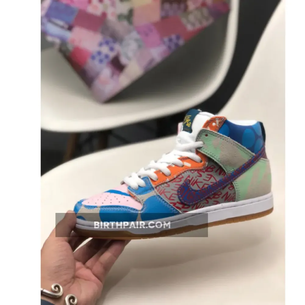Thomas Campbell x Nike SB Dunk High Premium Ice Jade/Circuit Orange-Sail VS-8N0CSGJ