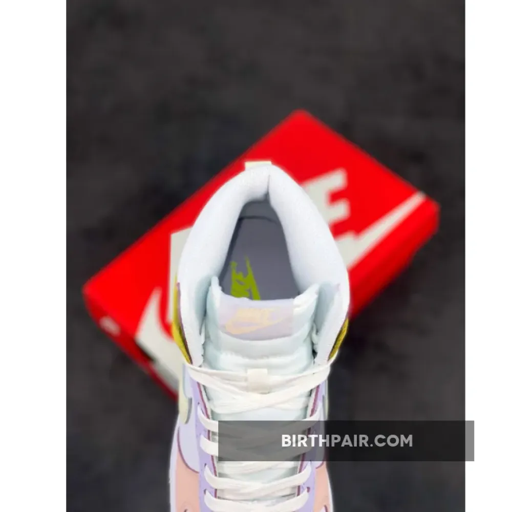 Nike Dunk High ” Cashmere” White/Cashmere-Lemon Twist VS-IOTTFH0