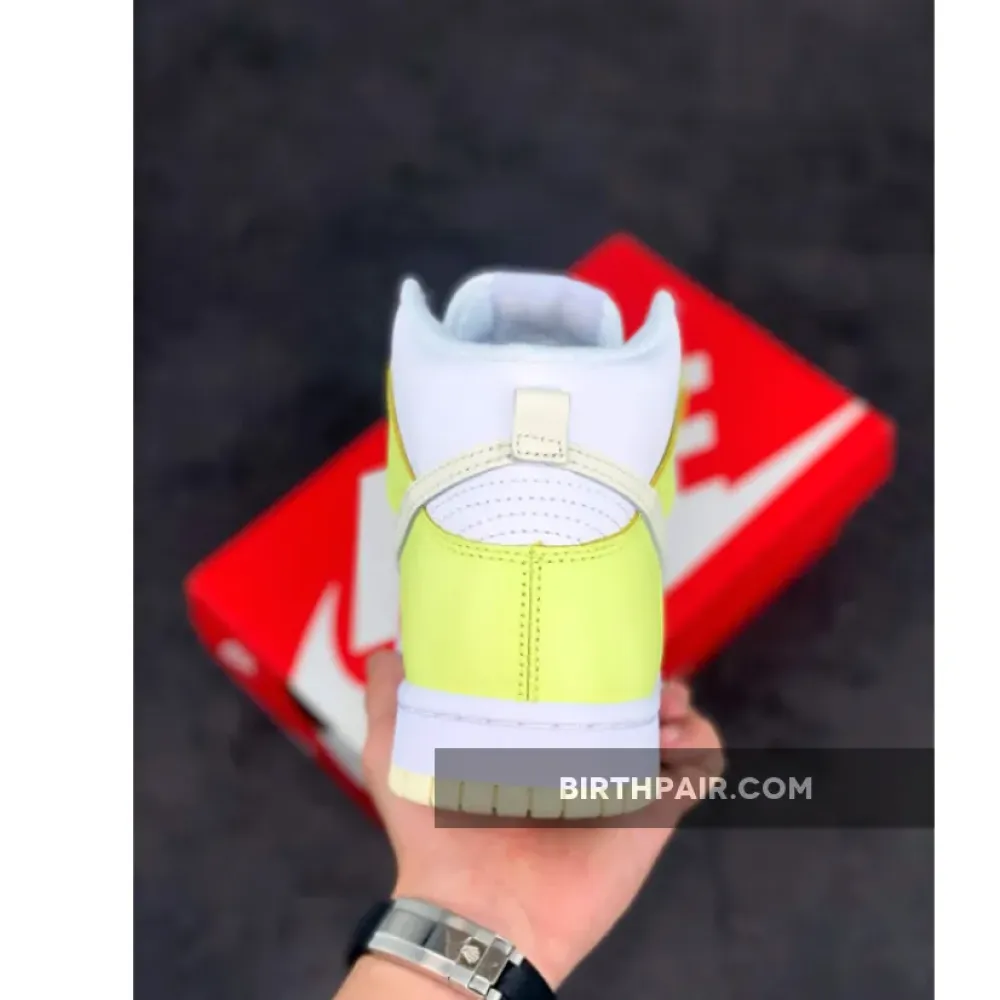Nike Dunk High ” Cashmere” White/Cashmere-Lemon Twist VS-IOTTFH0