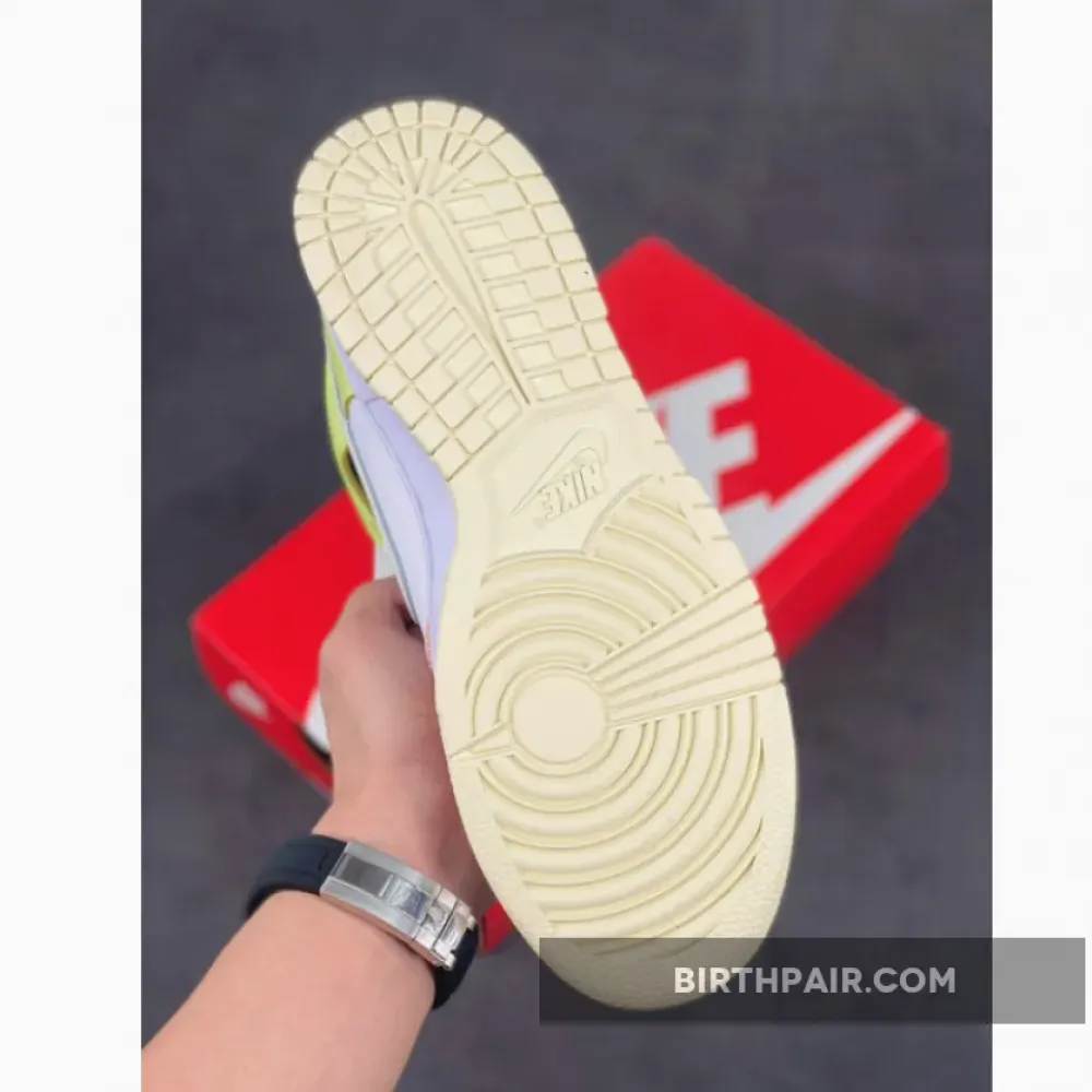 Nike Dunk High ” Cashmere” White/Cashmere-Lemon Twist VS-IOTTFH0