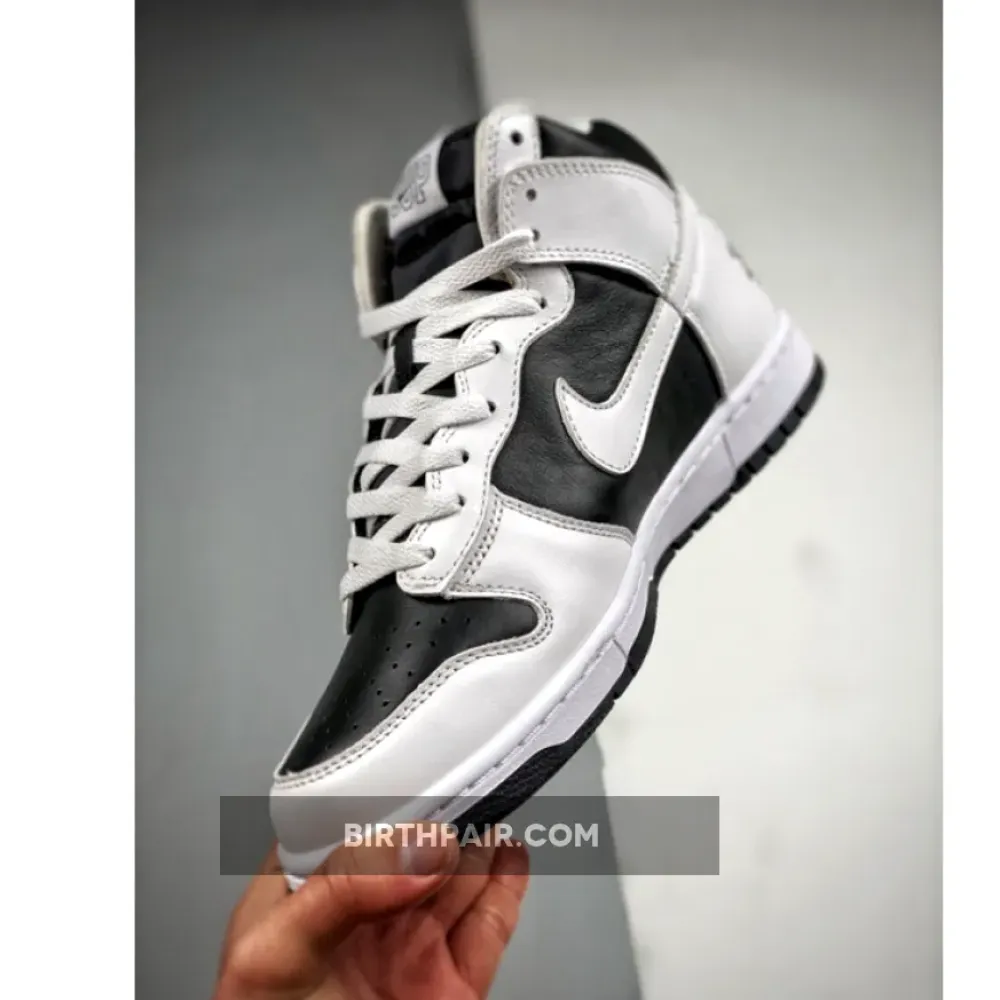 Supreme x Nike SB Dunk High ” By Any Means” Black/White-Varsity Red VS-CTUCTHC