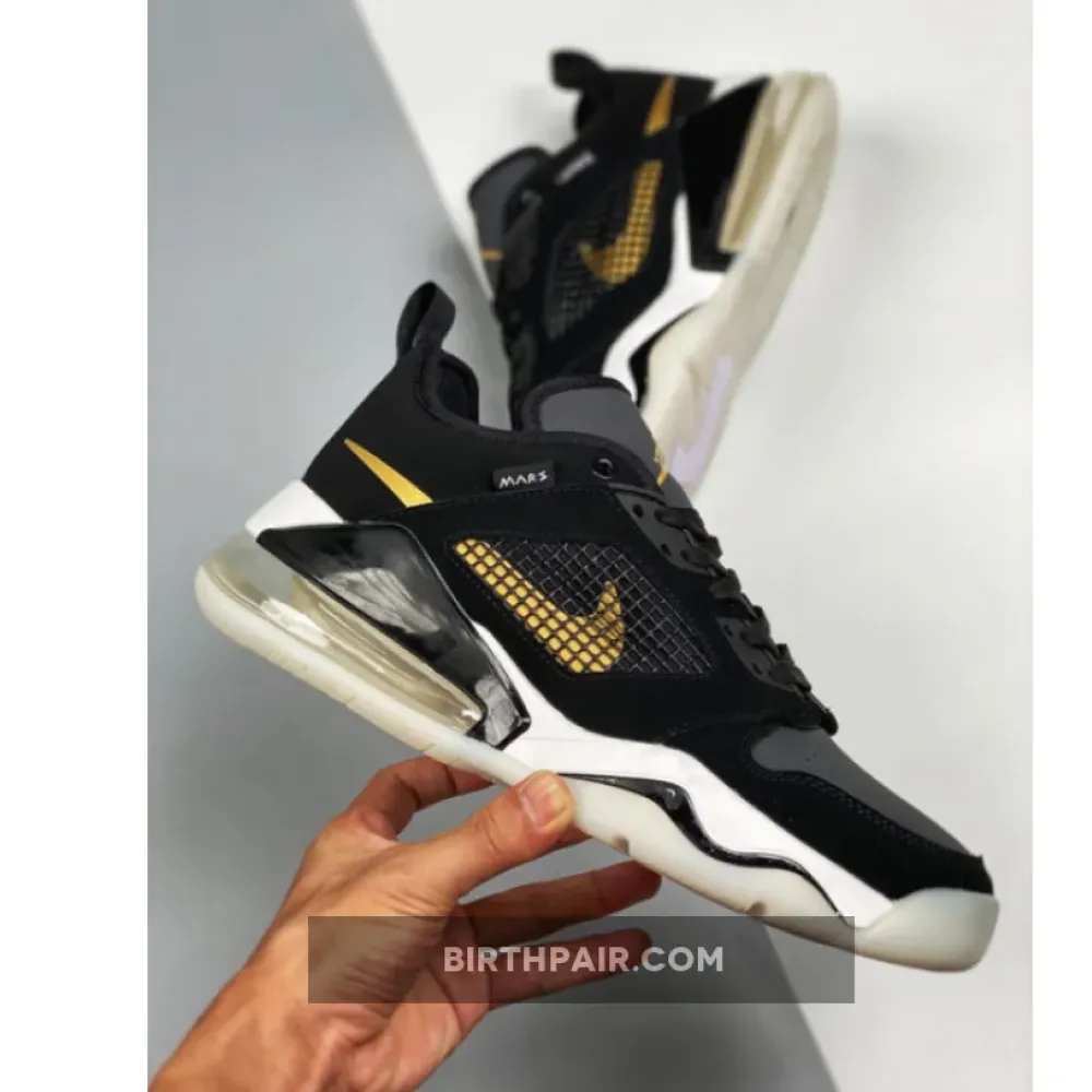 Jordan Mars 270 Low Black/Metallic Gold CK1196-017 VS-TZIRC74