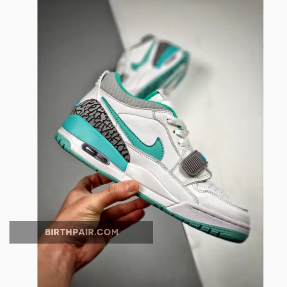 Jordan Legacy 312 Low ” White Turquoise” CD7069-130 VS-3DZ5I3J