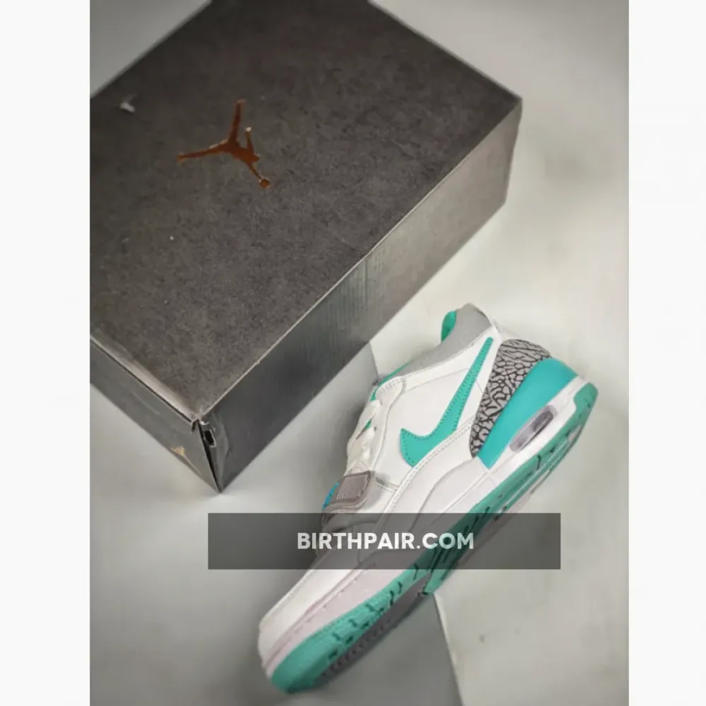 Jordan Legacy 312 Low ” White Turquoise” CD7069-130 VS-3DZ5I3J