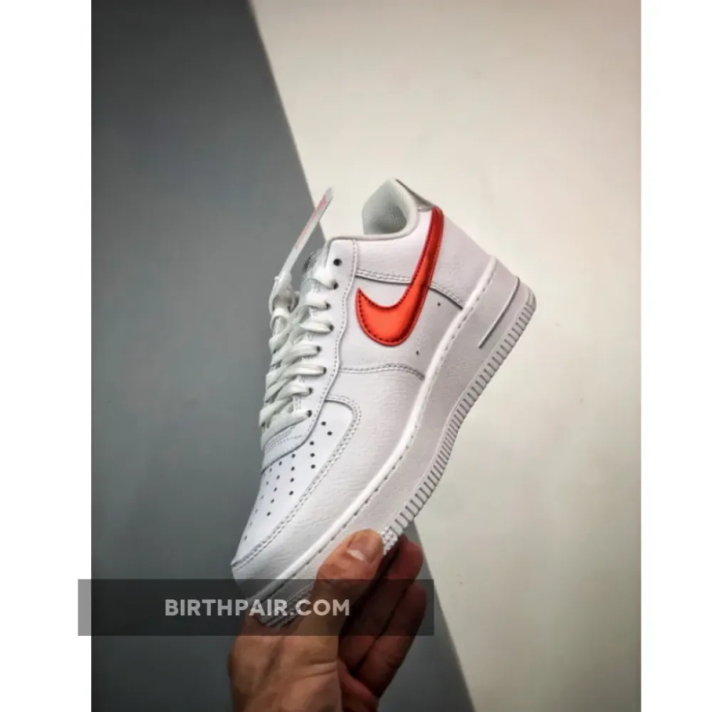 Nike Air Force 1 Low White/Picante Red-Wolf Grey FD0654-100 VS-7RT15P0