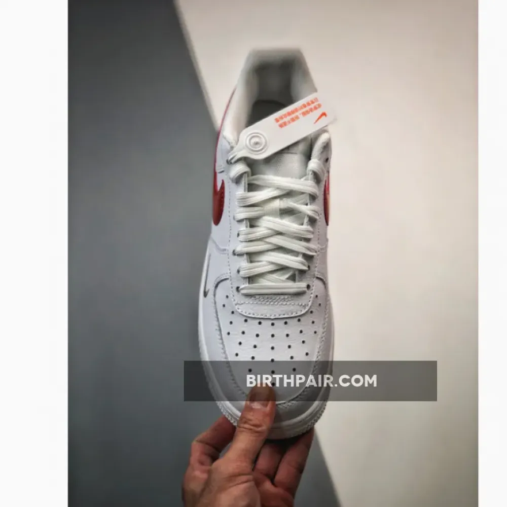 Nike Air Force 1 Low White/Picante Red-Wolf Grey FD0654-100 VS-7RT15P0