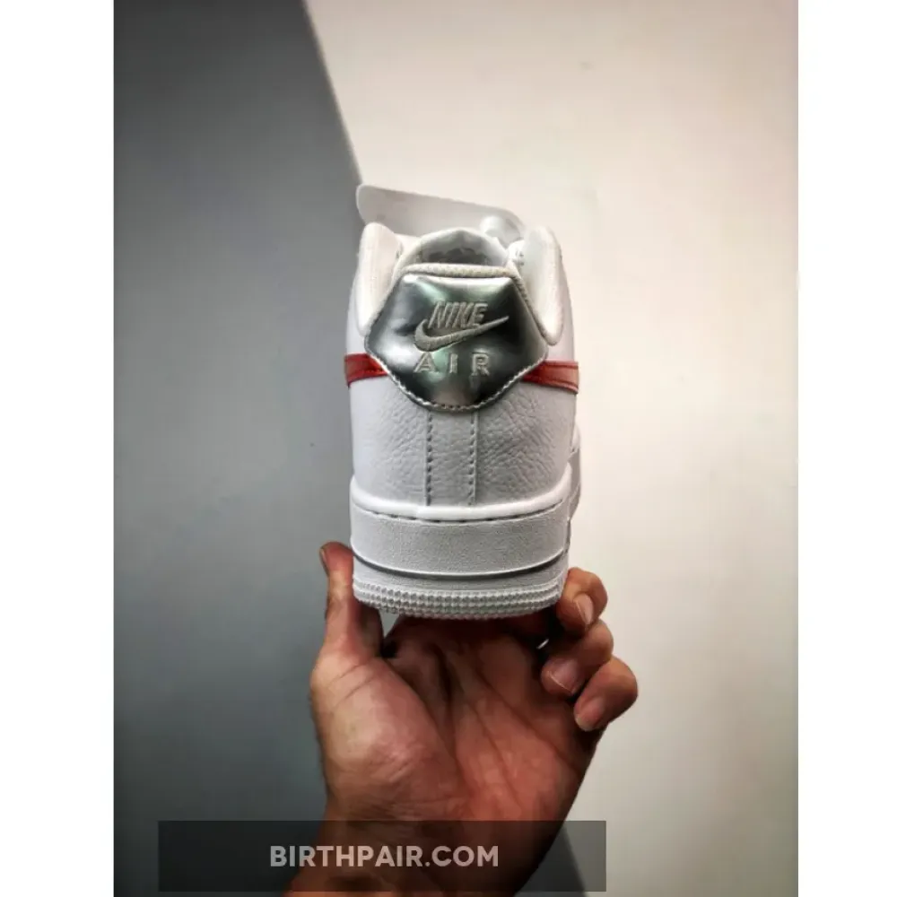 Nike Air Force 1 Low White/Picante Red-Wolf Grey FD0654-100 VS-7RT15P0