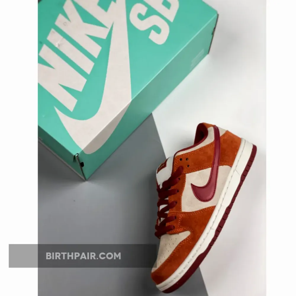 Nike SB Dunk Low Pro Dark Russet BQ6817-202 VS-TDTH3LV