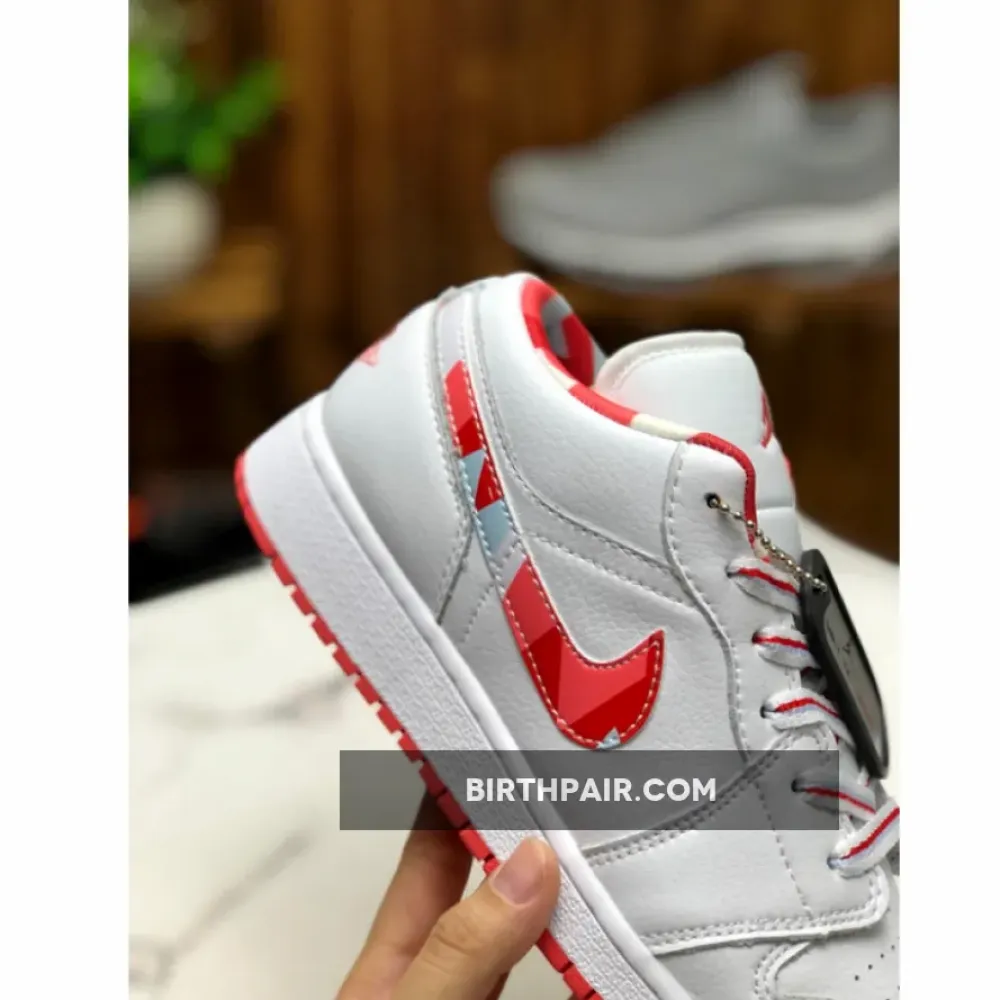 Air Jordan 1 Low GS White/Topaz Mist 554723-104 VS-9YRA0HK