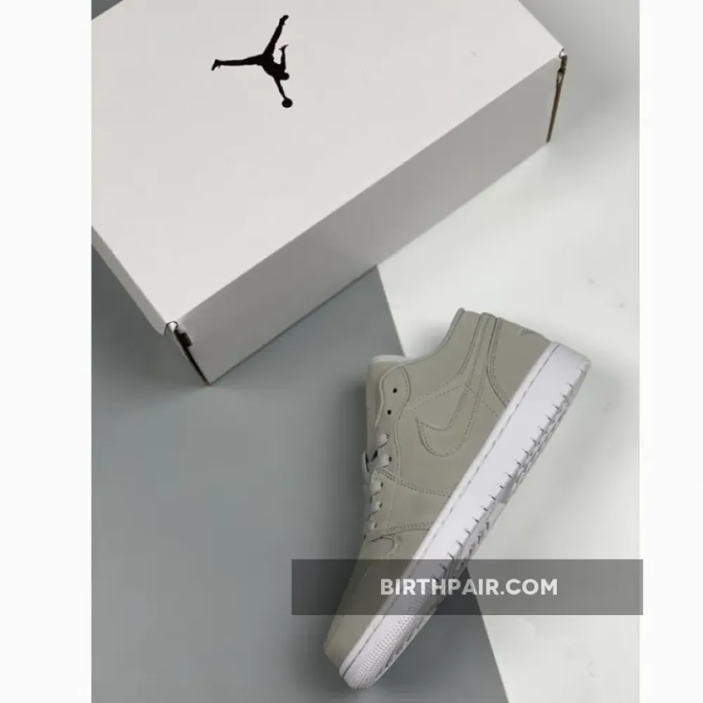 Air Jordan 1 Low Grey Fog/White DC0774-002 VS-BBQQMPK