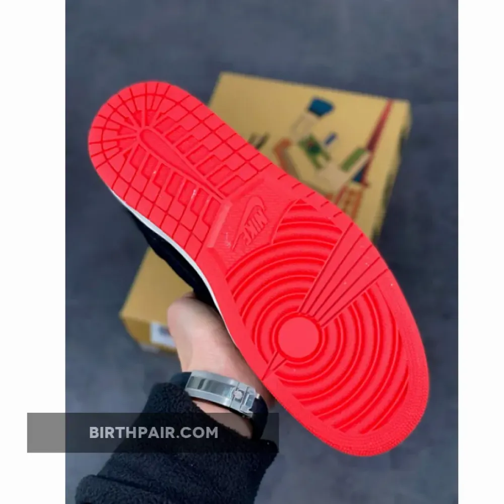 Air Jordan 1 Mid ” Siempre Familia” Black/Sail-Roma Green-Chile Red VS-VS0RB91