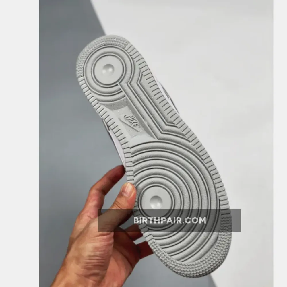 Nike Air Force 1 Low Grey White Navy VS-DXN0O15