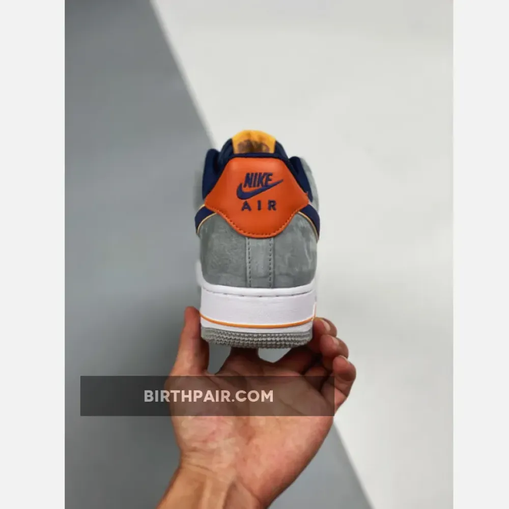 Nike Air Force 1 Low Grey White Navy VS-DXN0O15