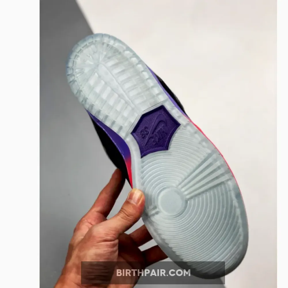 Nike SB Dunk Low ” BHM” Black/Black-Purple Venom 504750-001 VS-Z0RNOIV