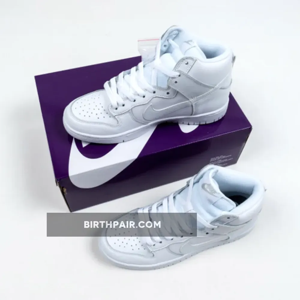 Nike SB Dunk High Pro White/White-Light Base Grey VS-B550Z1H