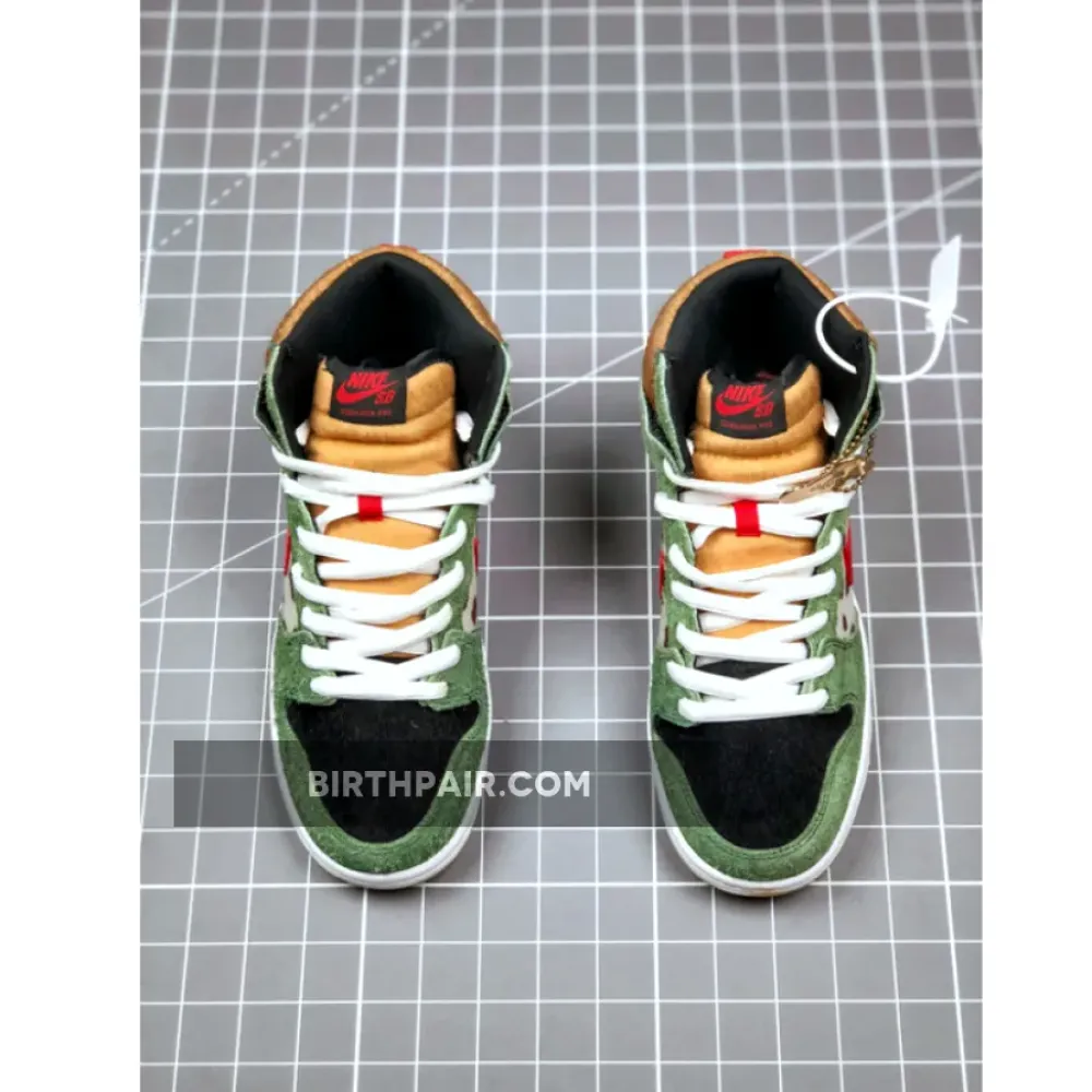 Nike SB Dunk High ” Dog Walker” Multicolor BQ6827-300 VS-K4EVG7A