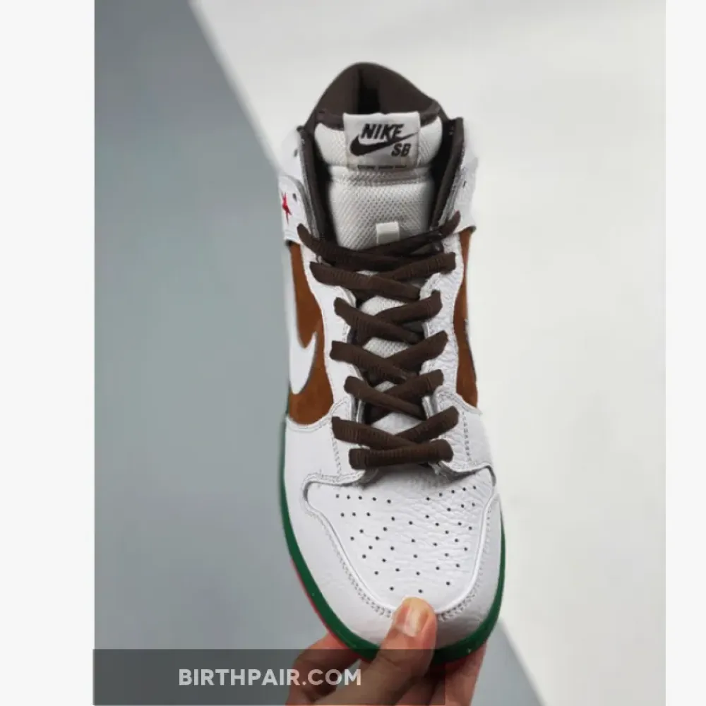 Nike SB Dunk High ” Cali” Pecan/White 313171-201 VS-KE2KGH0