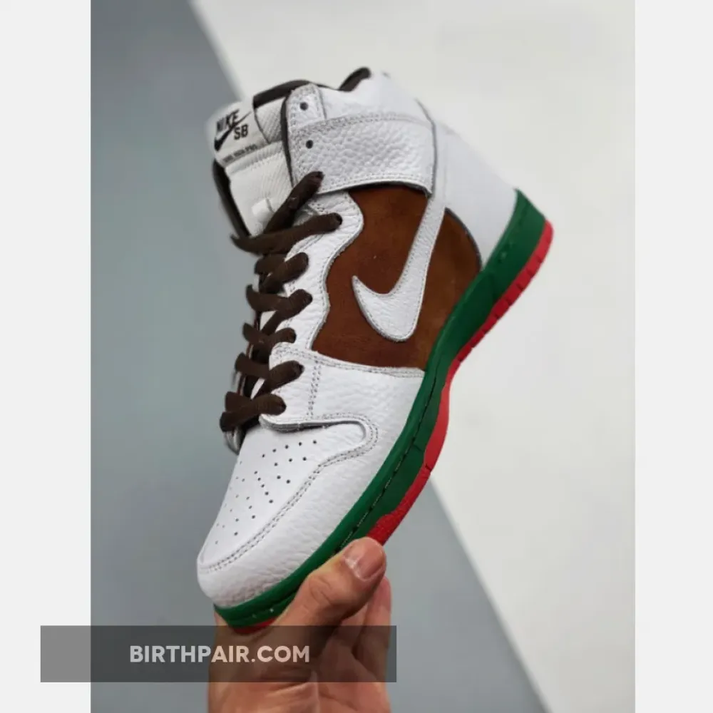 Nike SB Dunk High ” Cali” Pecan/White 313171-201 VS-KE2KGH0