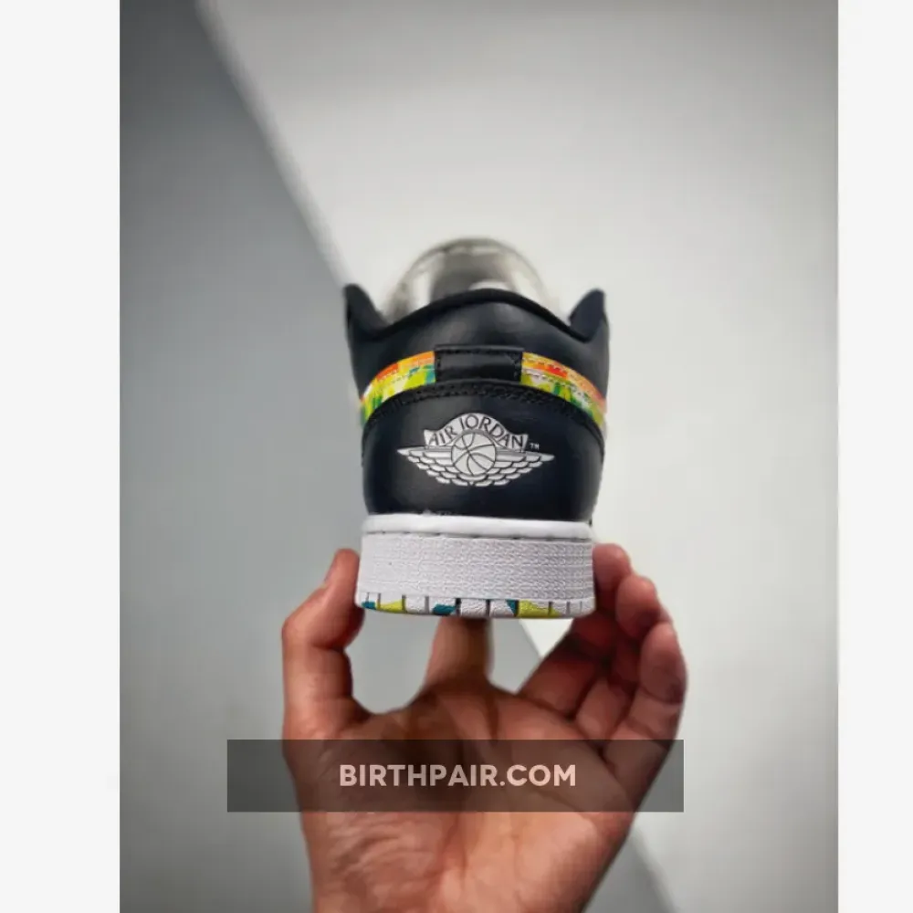 Air Jordan 1 Low SE GS Slim Vortex DJ6252-038 VS-ZKZS54T