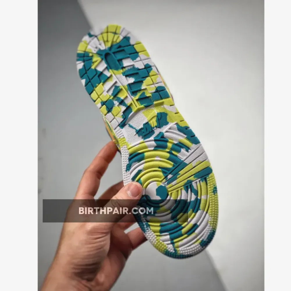 Air Jordan 1 Low SE GS Slim Vortex DJ6252-038 VS-ZKZS54T