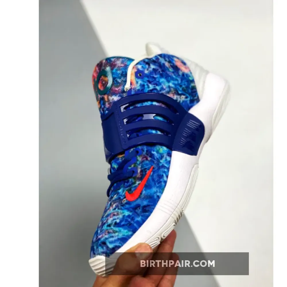 Nike KD 14 Deep Royal Blue/Pale Coral-Coconut Milk VS-OY0X46Z