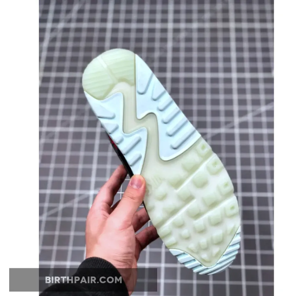 Nike Air Max 90 Premium Vinyl Black/Cool Grey-Teal Tint-University Red VS-L1SUP55