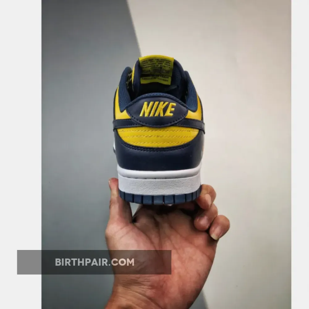 Custom Nike Dunk Low Michigan VS-TJAQ7OR